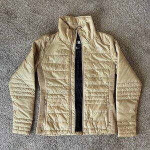 The North Face Women's Beige Puffer Jacket small